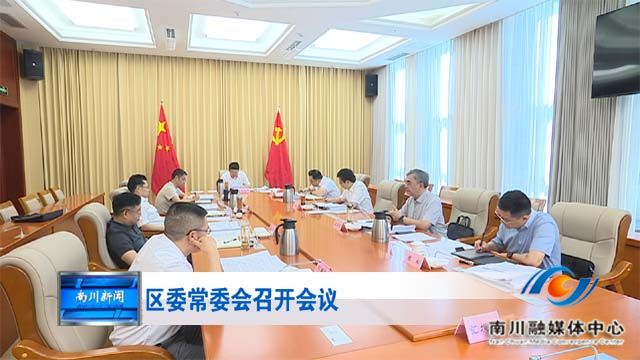 区委常委会召开会议