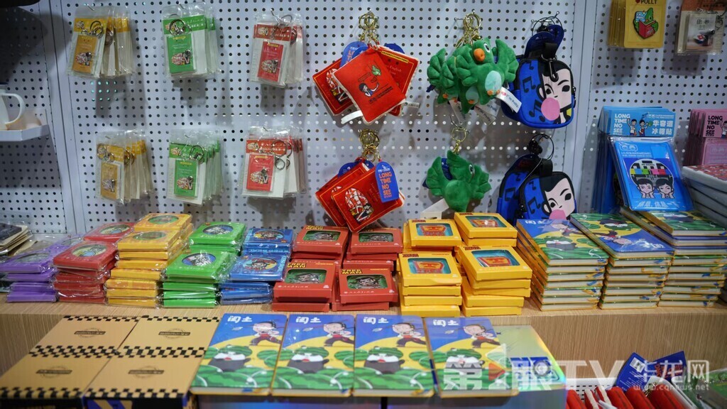 相关IP文创产品。第1眼TV-华龙网记者 陈毅 摄