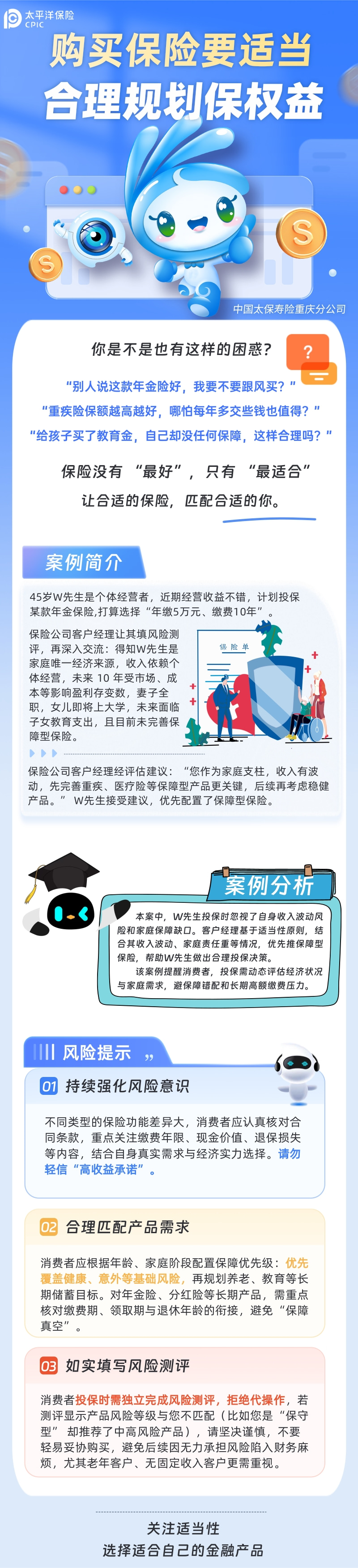 [2025年金融教育宣传周]中国太保寿险重庆分公司：购买保险要适当  合理规划保权益.jpg