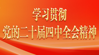 学习贯彻党的二十届四中全会精神