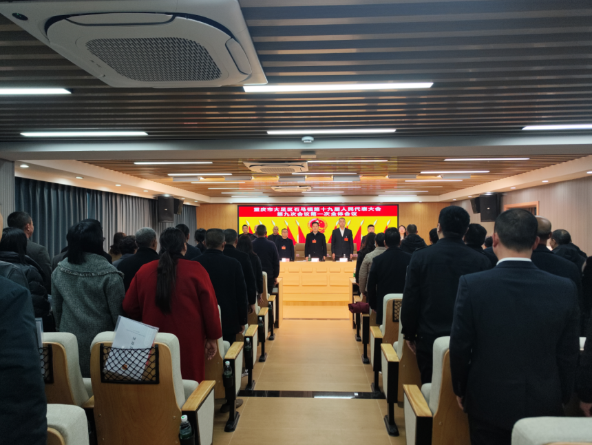 石马镇第十九届人民代表大会第九次会议胜利召开