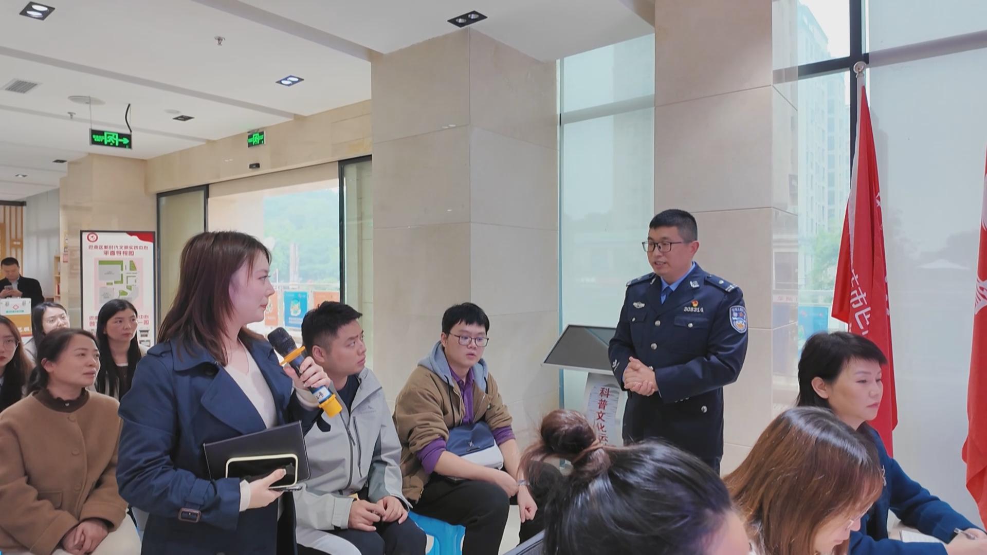 小案小事抓落实 巴南文明交通宣传进社区