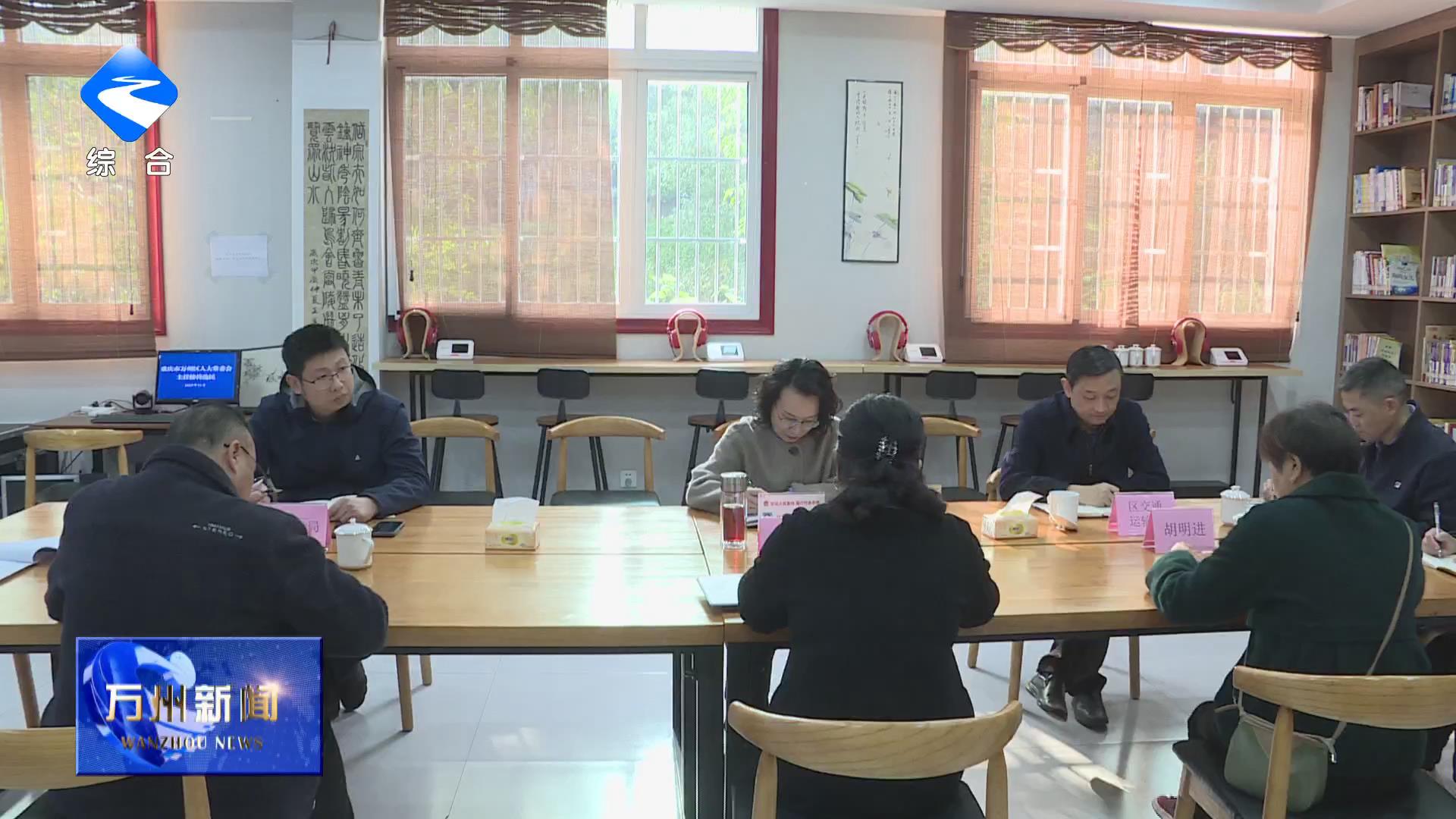 王频到双河口街道龙宝村接待选民