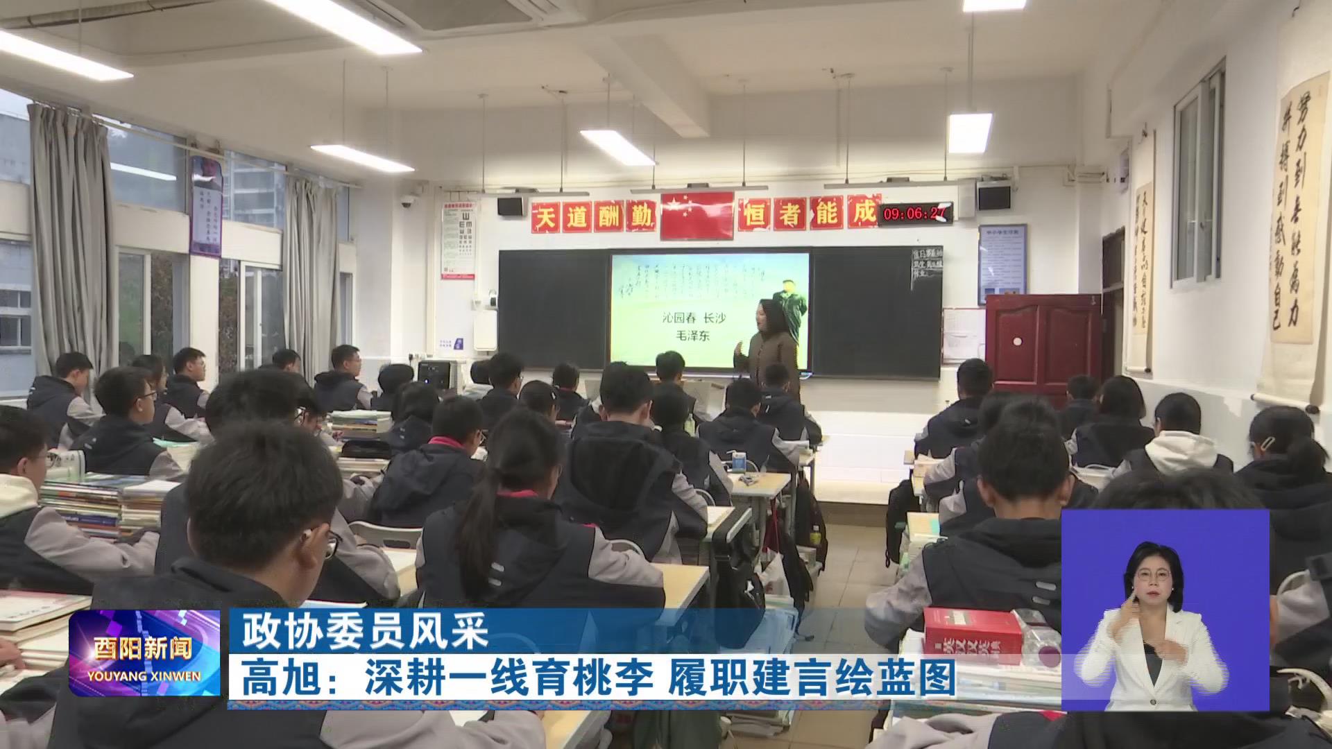 高旭：深耕一线育桃李 履职建言绘蓝图