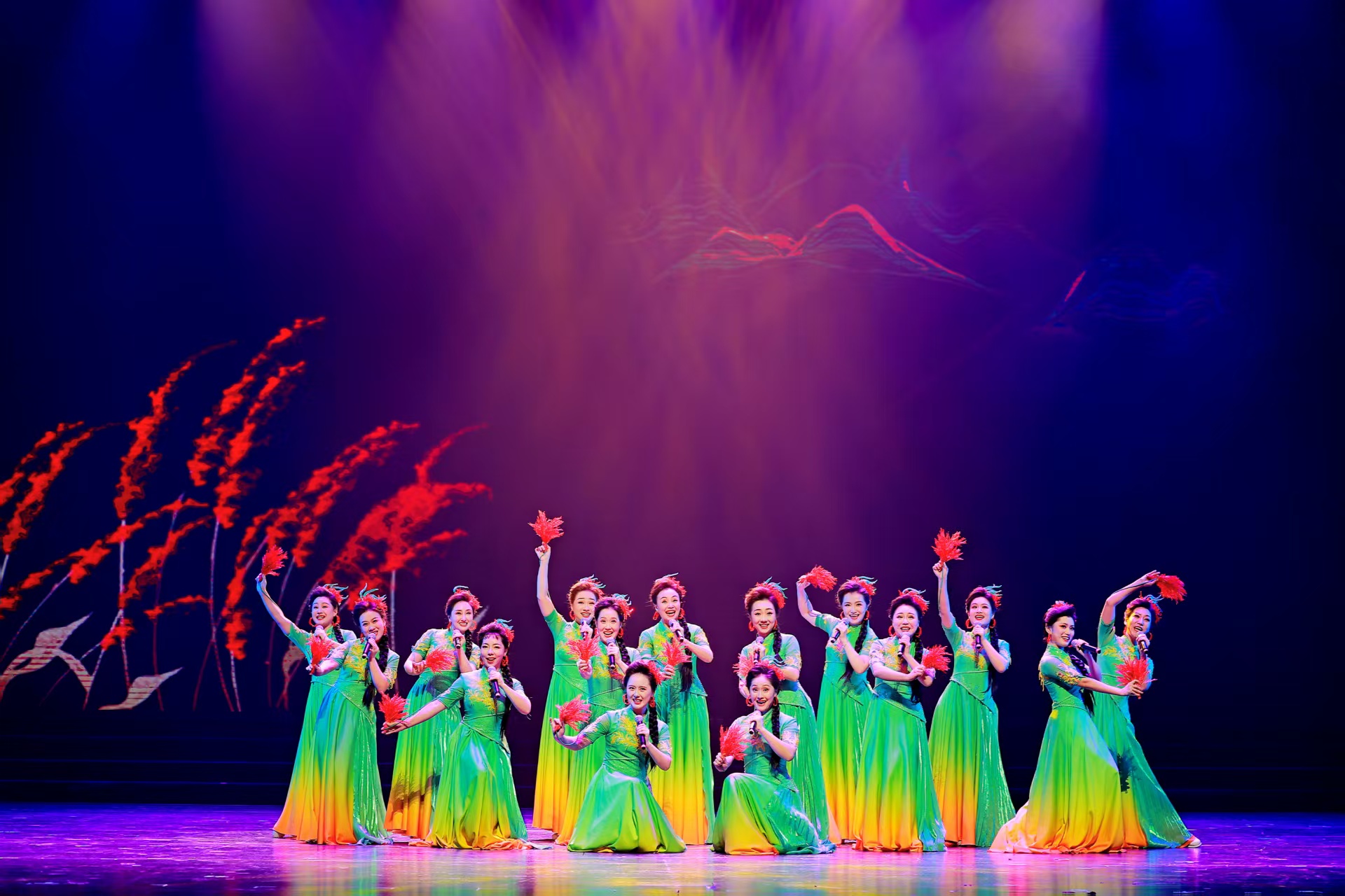 我区参与出品的《高粱杆儿节节甜》作品获第二十届群星奖