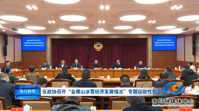 区政协召开“金佛山冰雪经济发展情况”专题议政性常委会协商会议