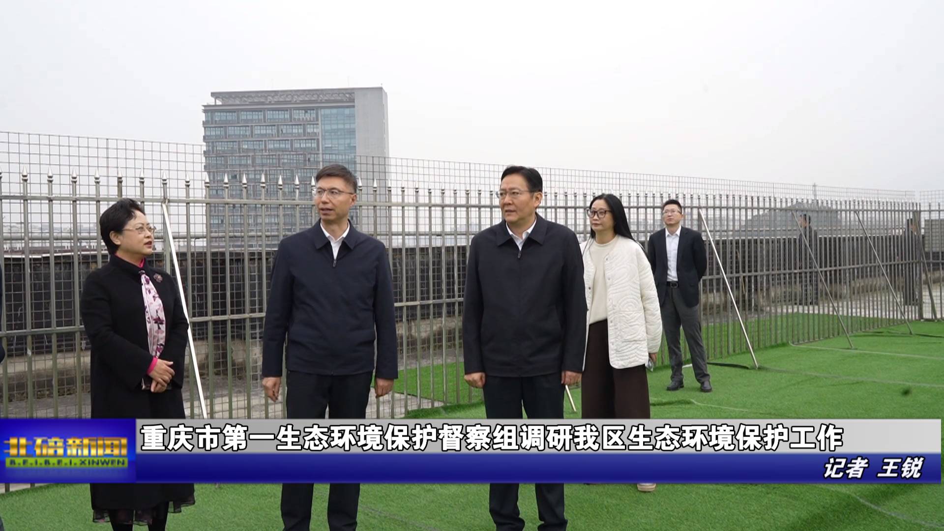 重庆市第一生态环境保护督察组调研我区生态环境保护工作