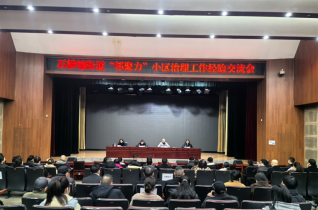 石桥铺街道召开小区治理工作经验交流会 织密物业服务、矛盾化解安全守护网