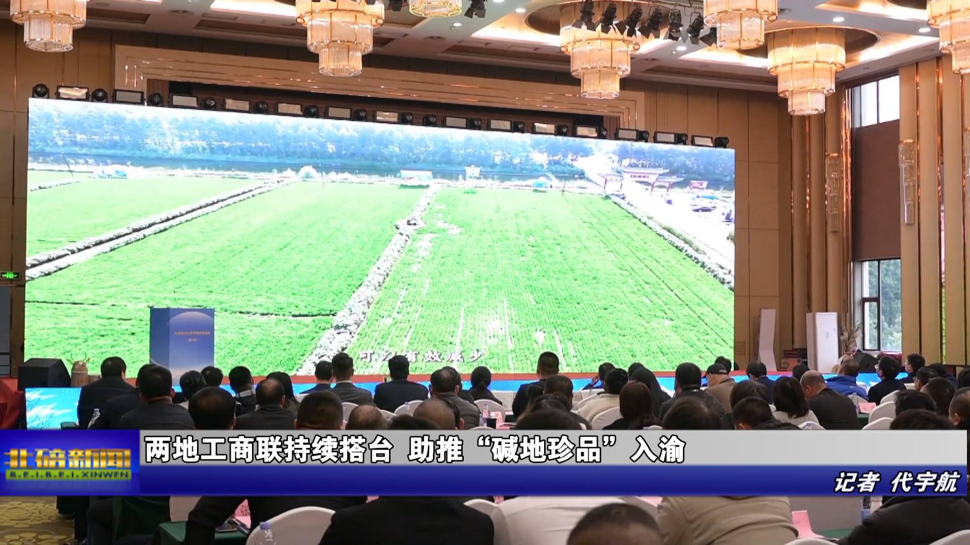 两地工商联持续搭台 助推“碱地珍品”入渝 