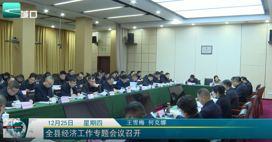  全县经济工作专题会议召开