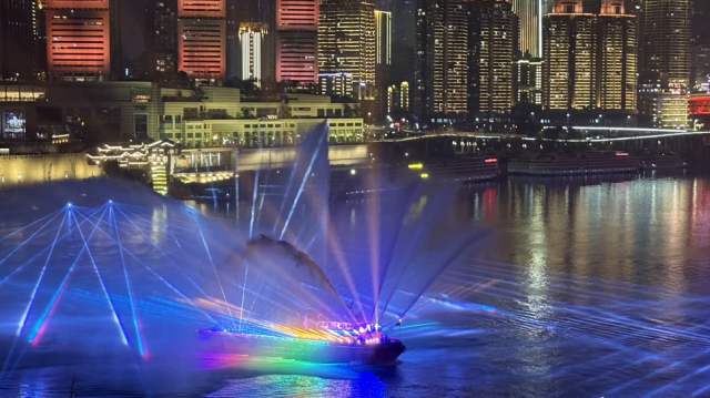 8000架！50分钟！水秀巡游！重庆无人机灯光秀跨年展演剧透来啦