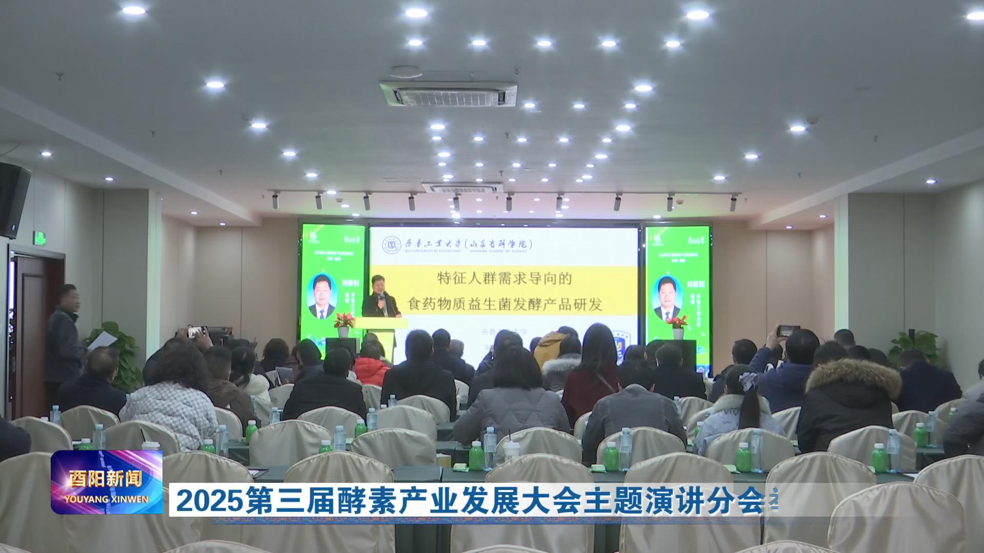 2025第三届酵素产业发展大会主题演讲分会举行