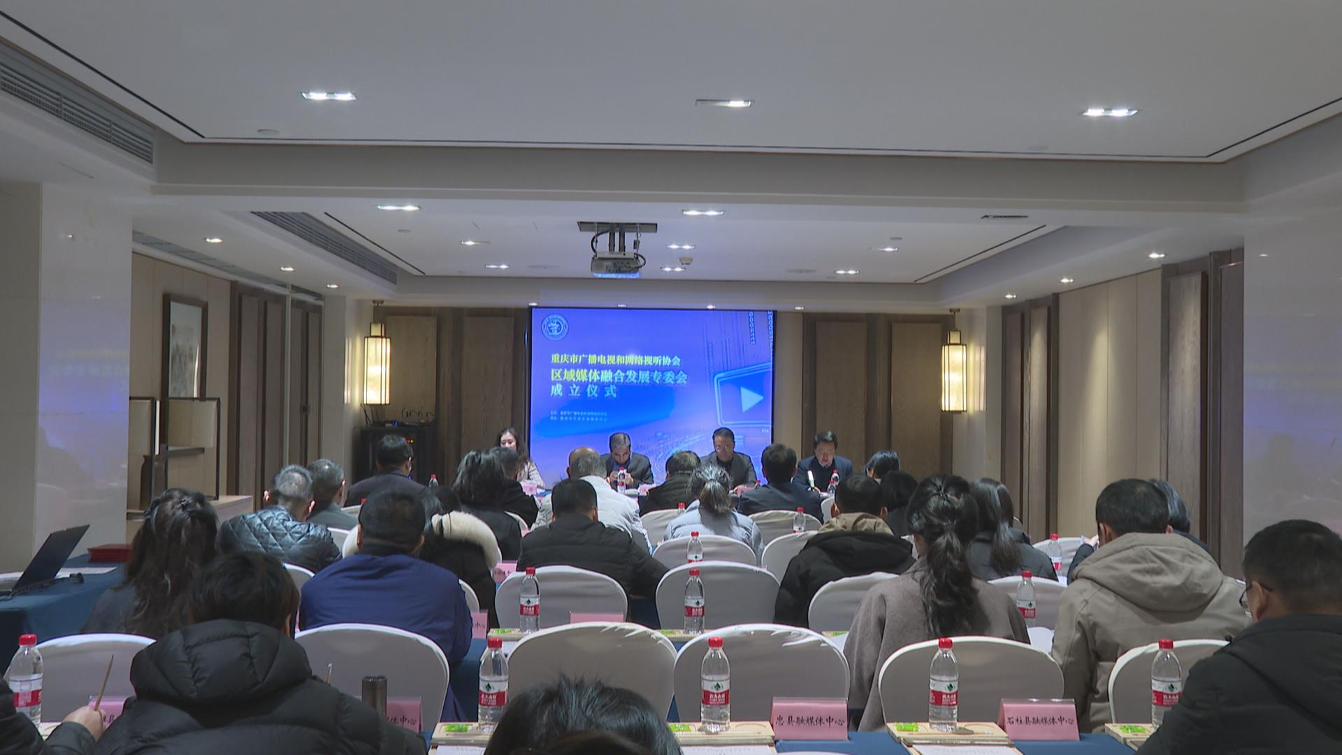 重庆市广播电视和网络视听协会区域媒体融合发展专委会成立