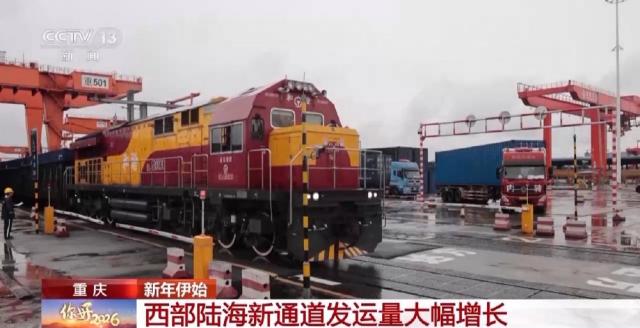 “重庆造”产品一路向南 西部陆海新通道发运量大幅增长