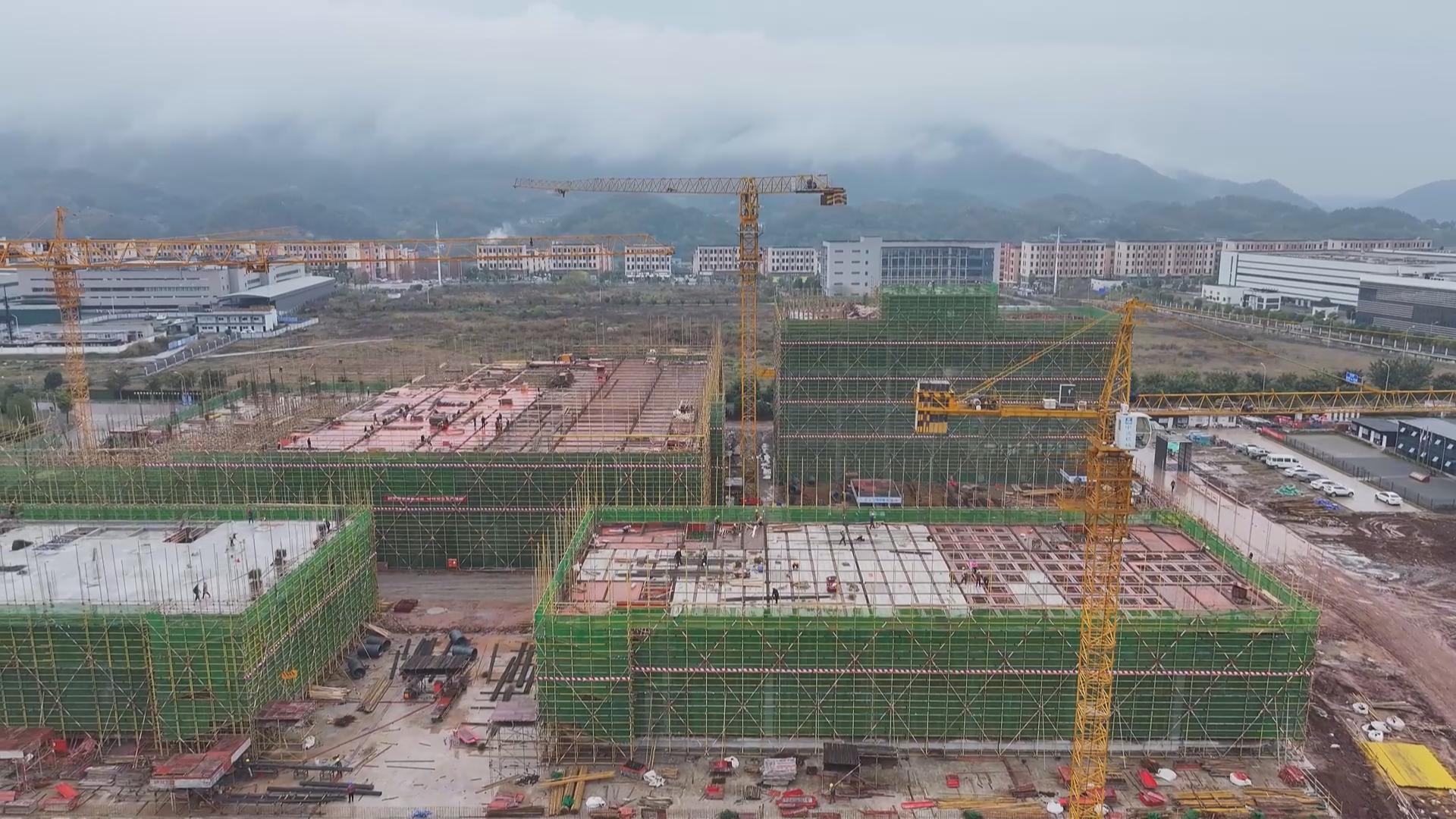 智翔金泰二期项目预计今年2月完成主体封顶