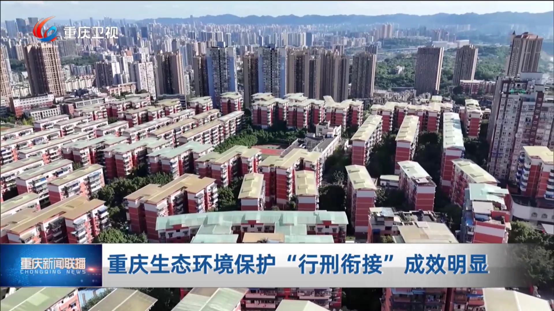 重庆生态环境保护“行刑衔接”成效明显