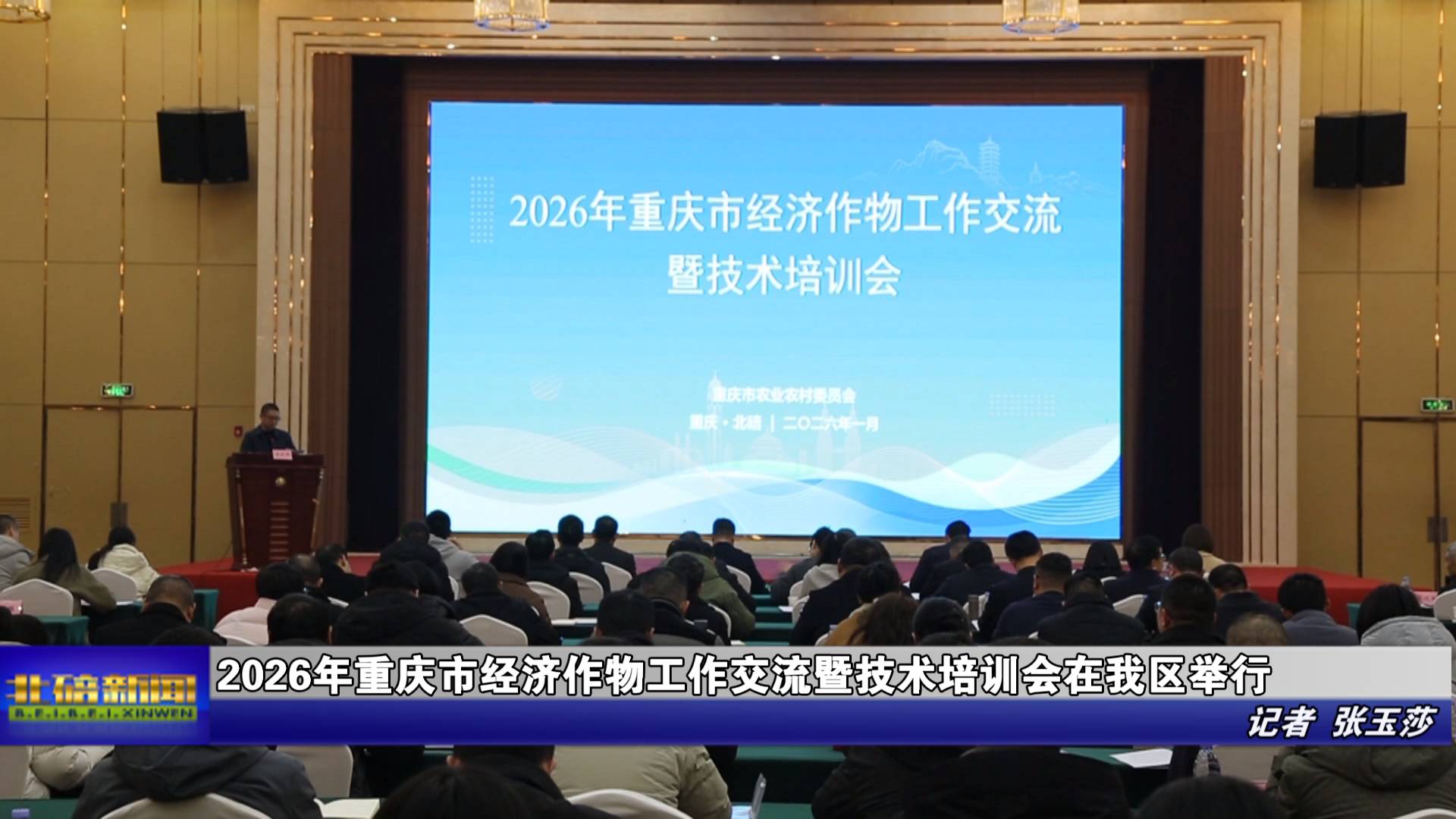 2026年重庆市经济作物工作交流暨技术培训会在我区举行
