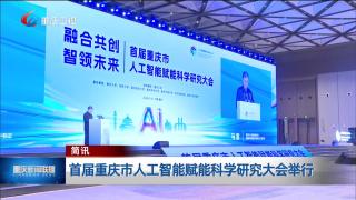 简讯：首届重庆市人工智能赋能科学研究大会举行