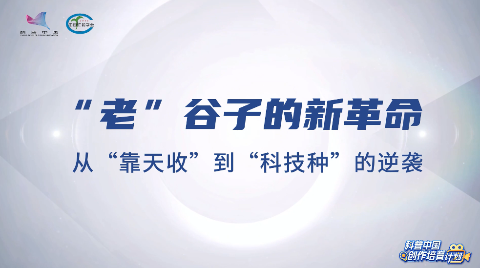  “老”谷子的新革命，从“靠天收”到”科技种“的逆袭