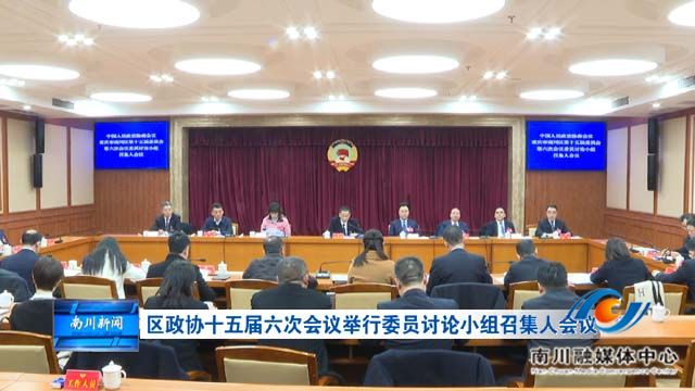 《聚焦两会》区政协十五届六次会议举行委员讨论小组召集人会议