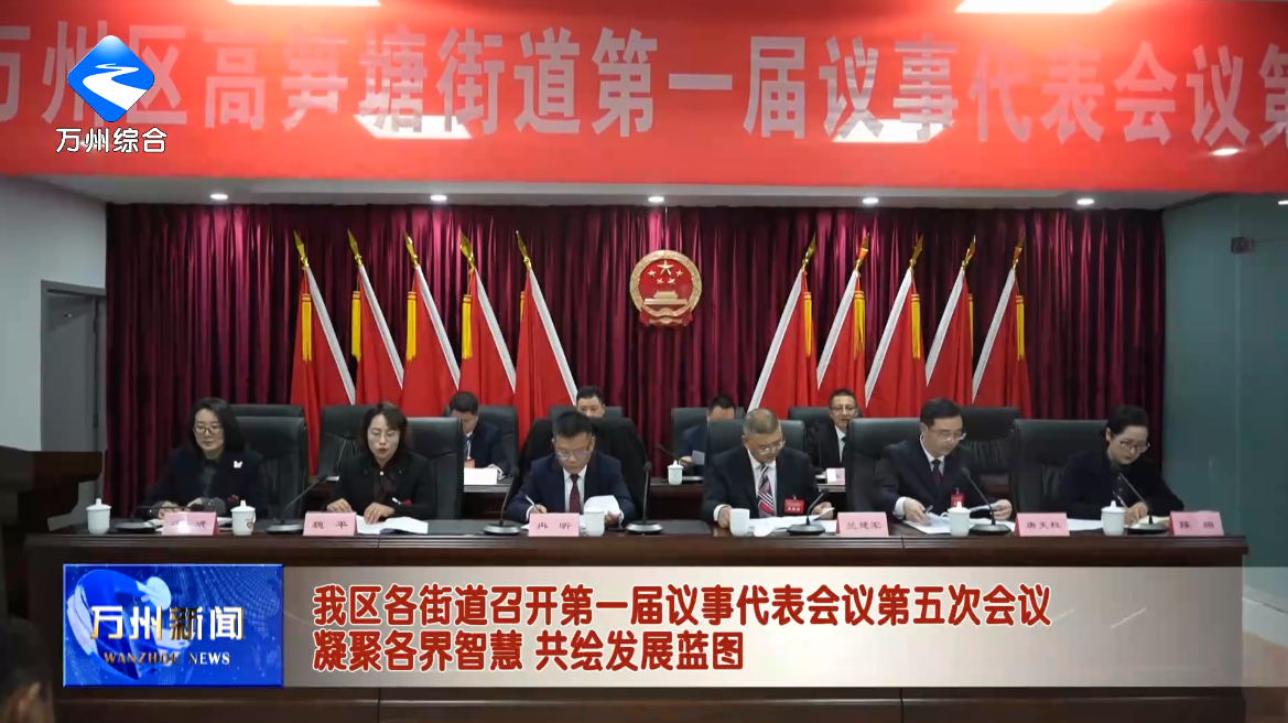 我区各街道召开第一届议事代表会议第五次会议 凝聚各界智慧 共绘发展蓝图