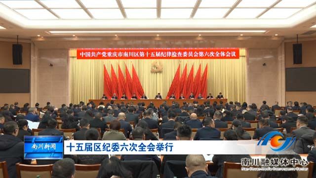 十五届区纪委六次全会举行