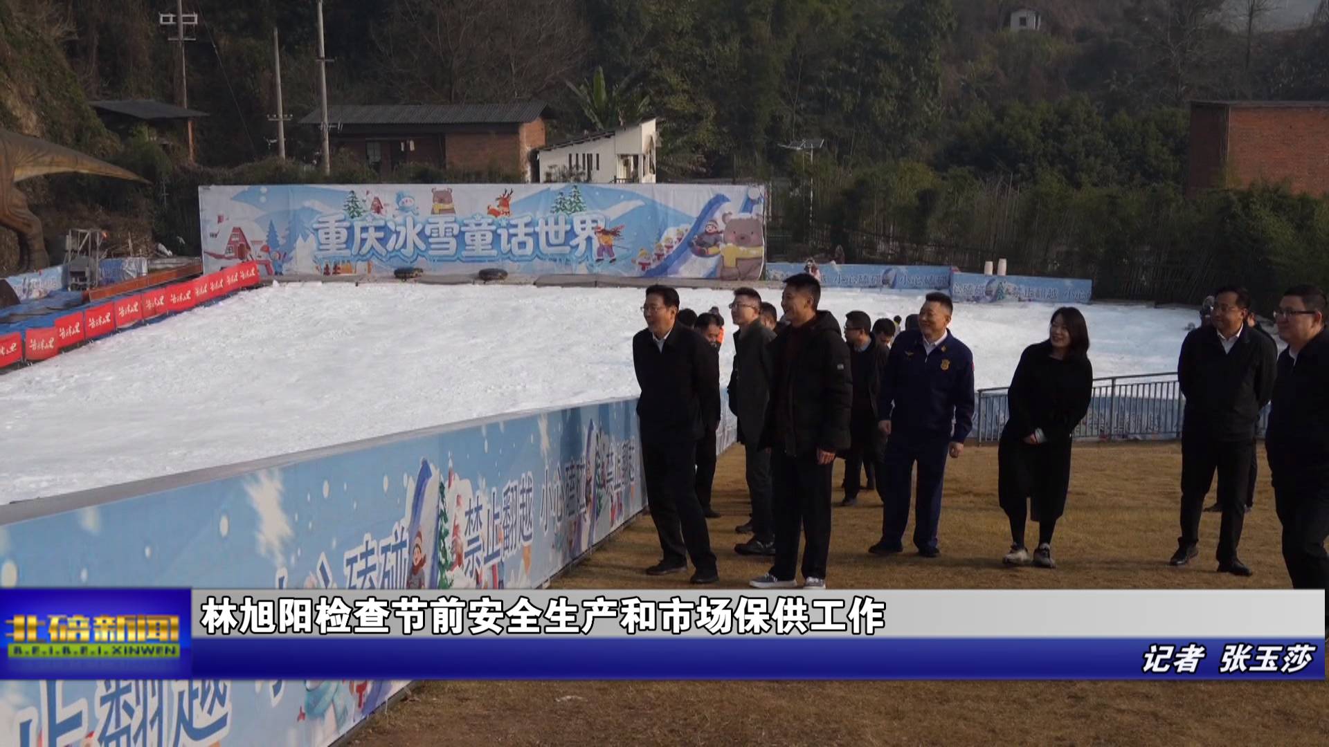 林旭阳检查节前安全生产和市场保供工作