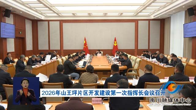 2026年山王坪片区开发建设第一次指挥长会议召开
