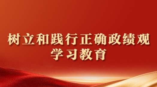 树立和践行正确的政绩观学习教育