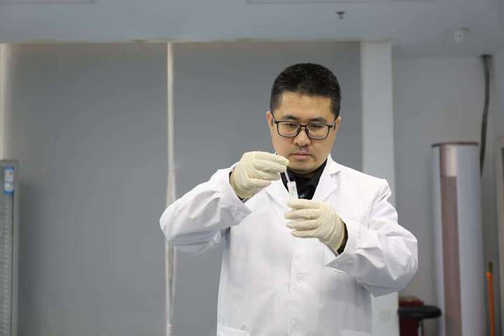 樊瑞怀在工作中。（受访者供图）