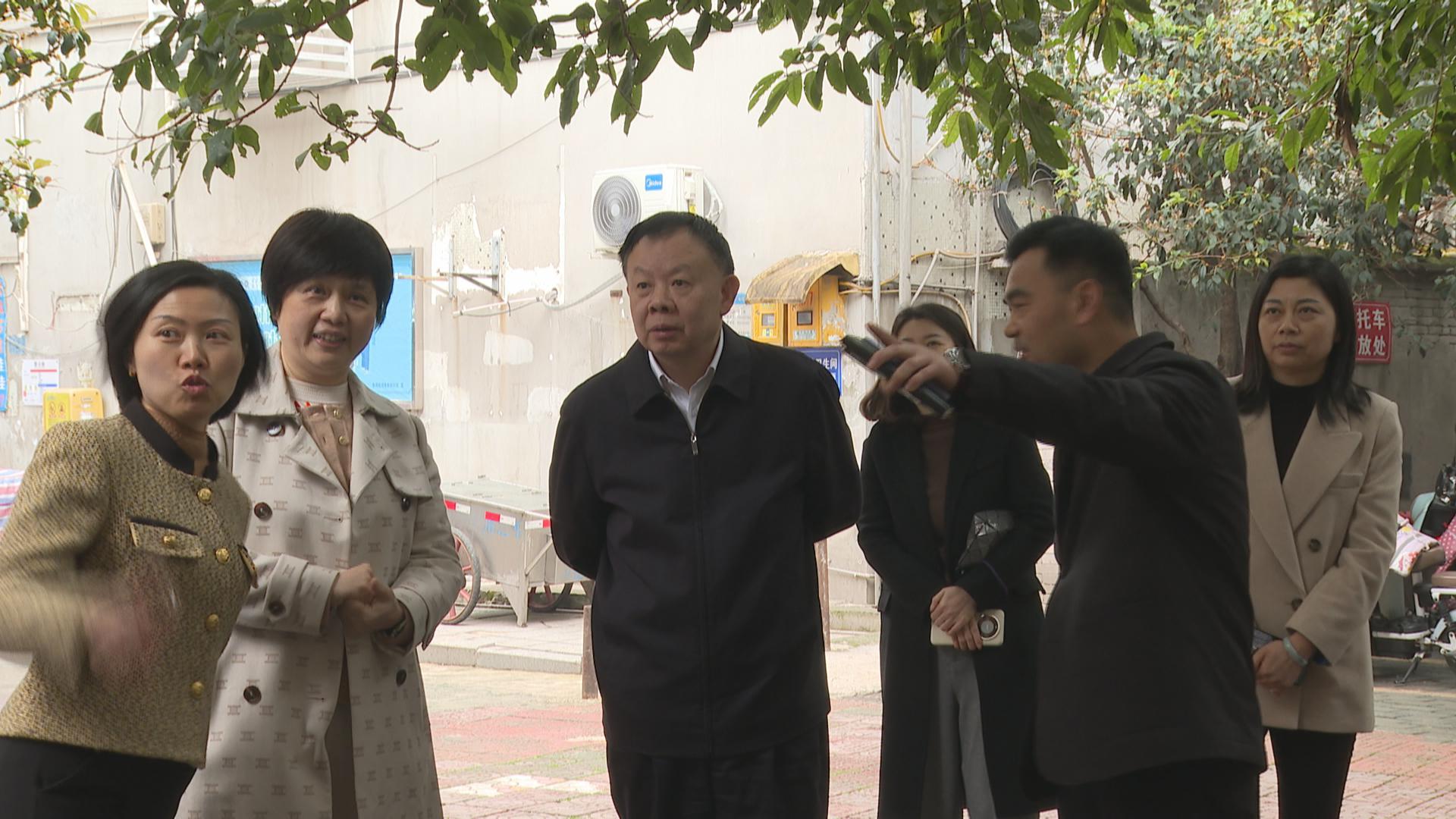 市委组织部副部长蒋继华一行到巴南调研