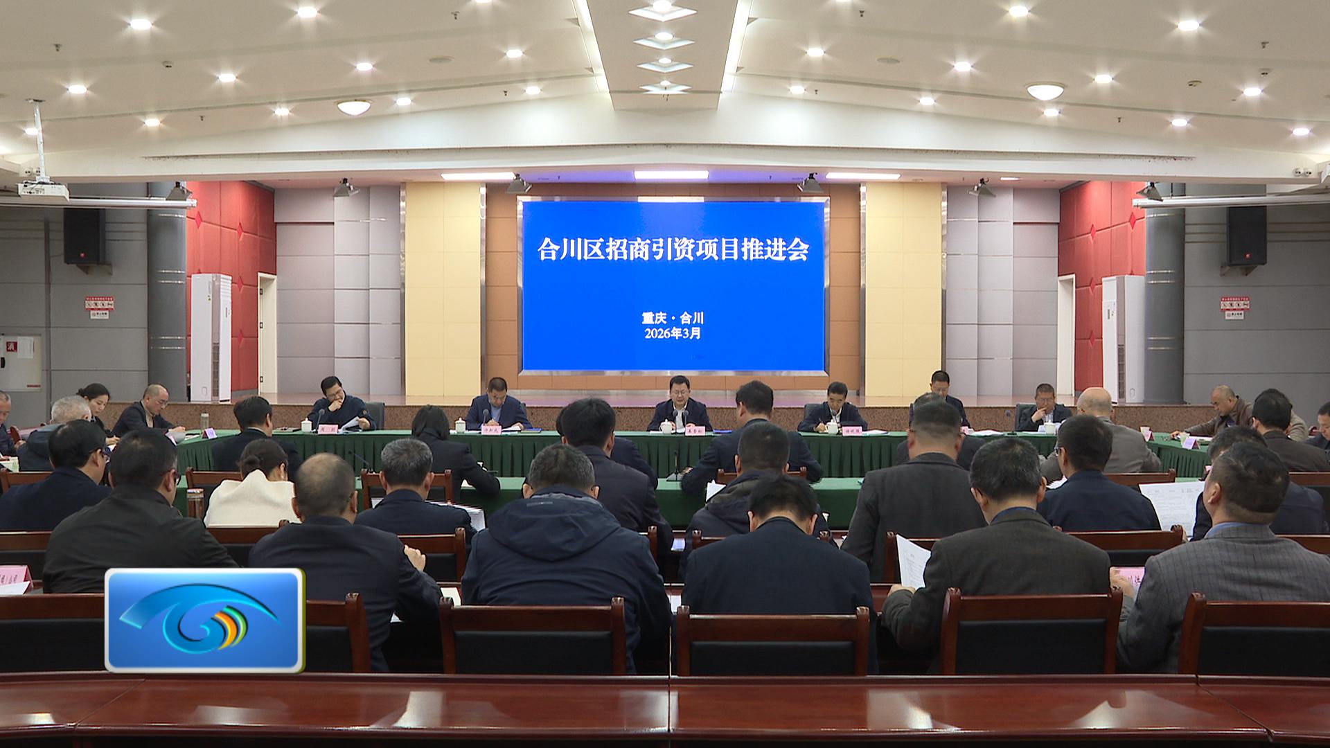 合川区招商引资项目推进会召开