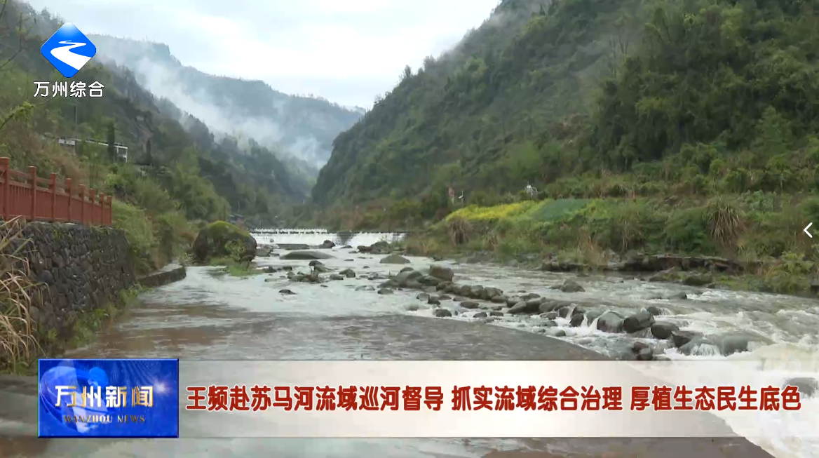 王频赴苏马河流域巡河督导 抓实流域综合治理 厚植生态民生底色