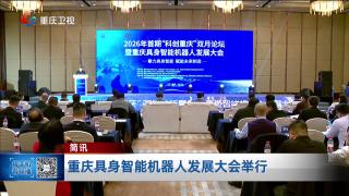简讯：重庆具身智能机器人发展大会举行