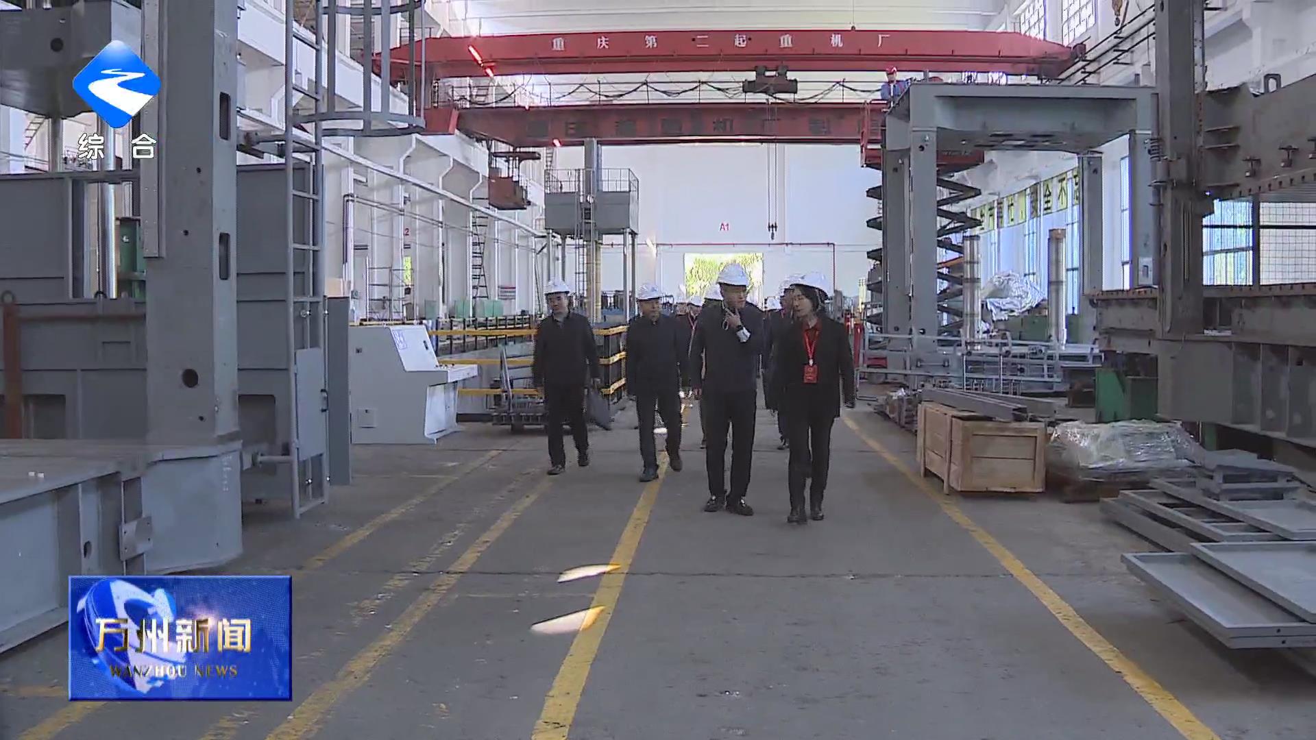 在万市人大代表视察调研我区科技成果转化工作 王频率队