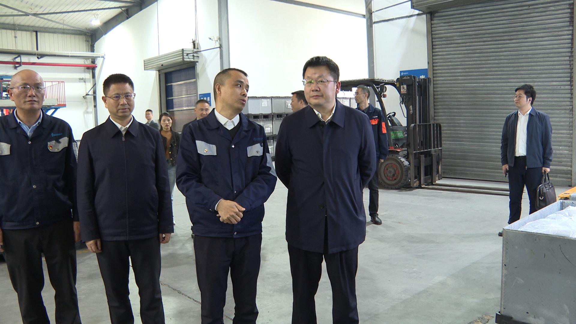 姜雪松带队调研党建统领高质量发展暨走访重点工业企业  督导有关单位政绩观学习教育开展情况  开展节前安全检查工作