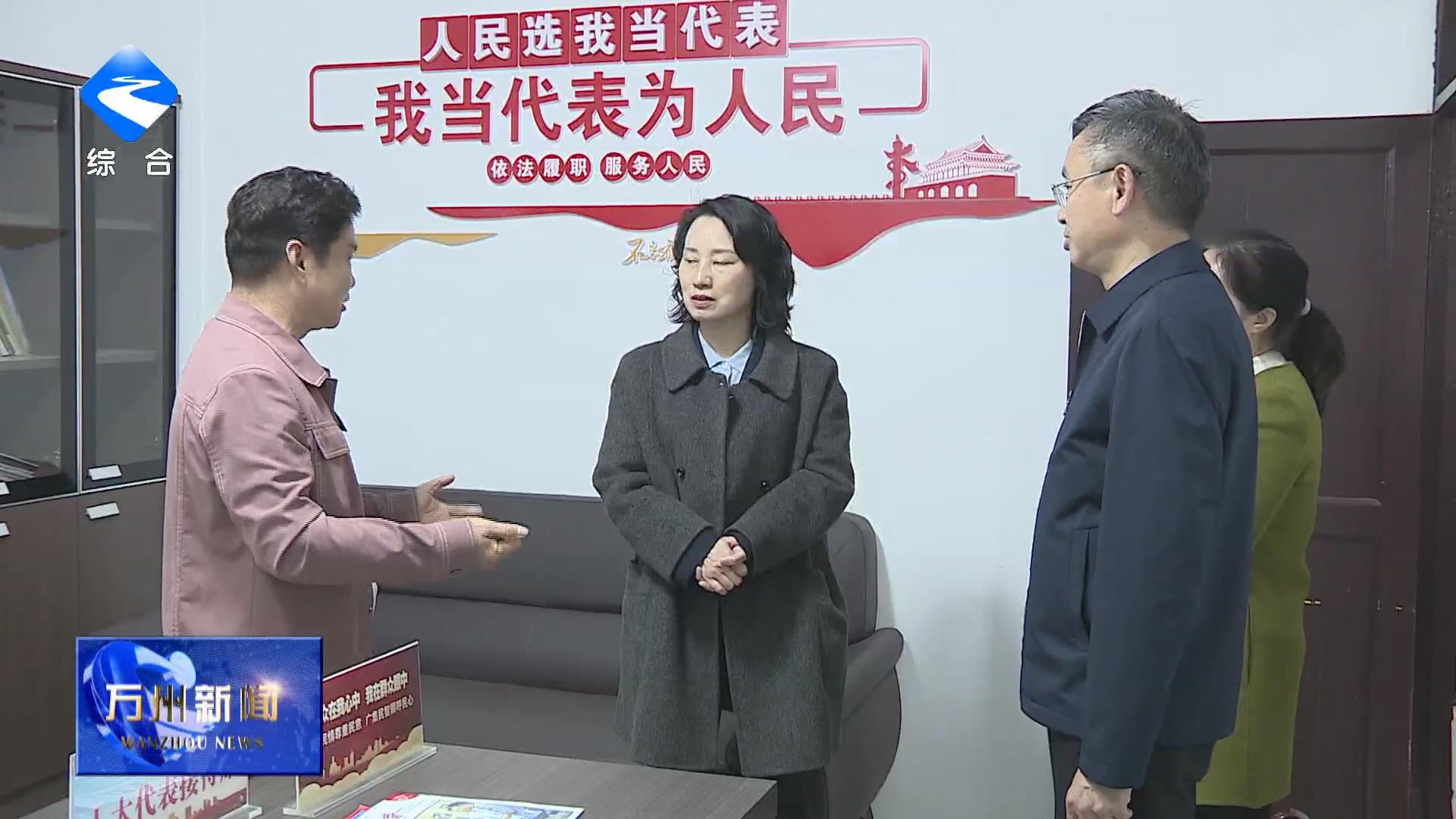 区人大常委会调研五桥街道经济社会发展情况 王频参加