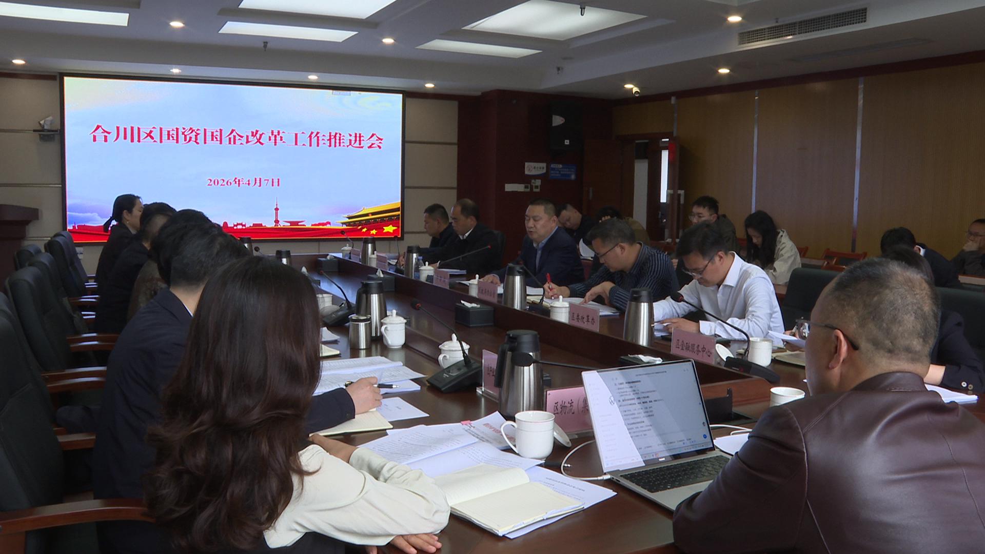我区召开国资国企改革工作推进会