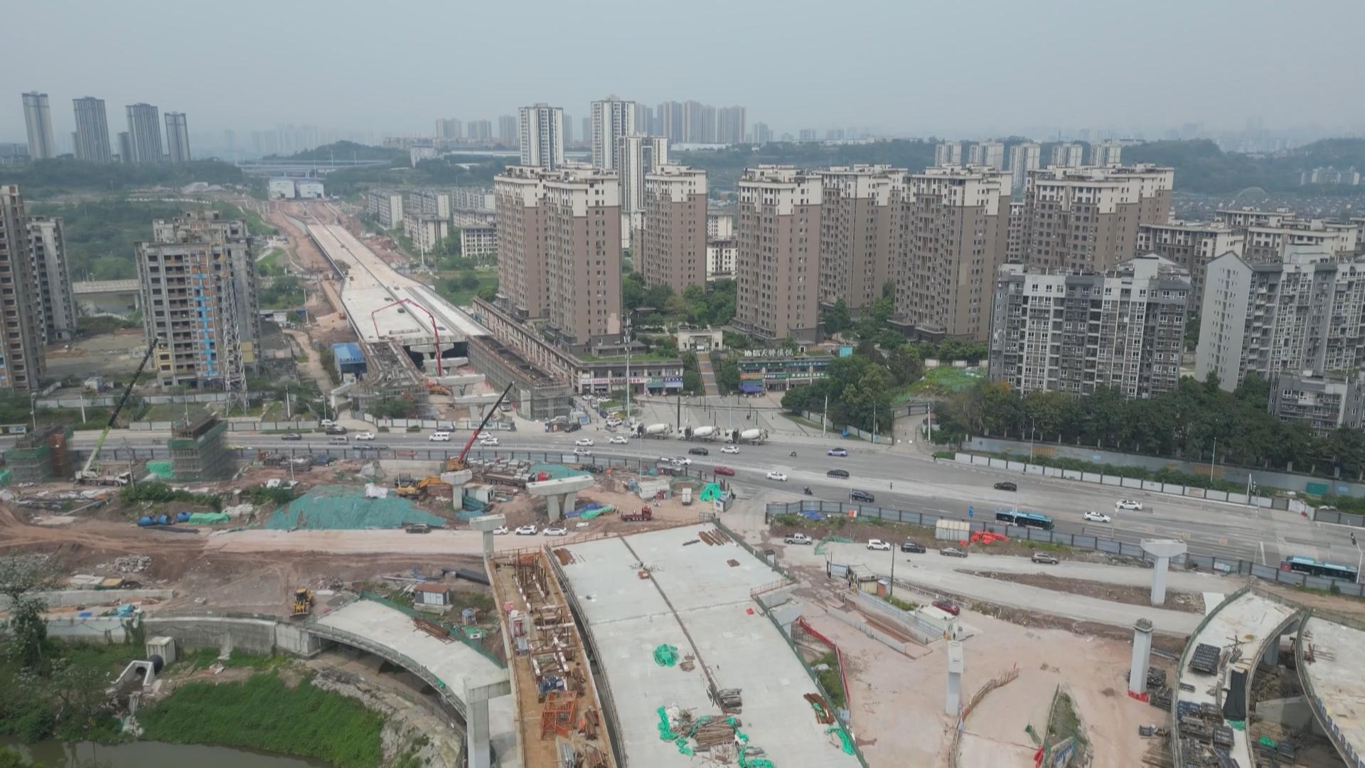 新燕尾山二标段项目完成率超40%