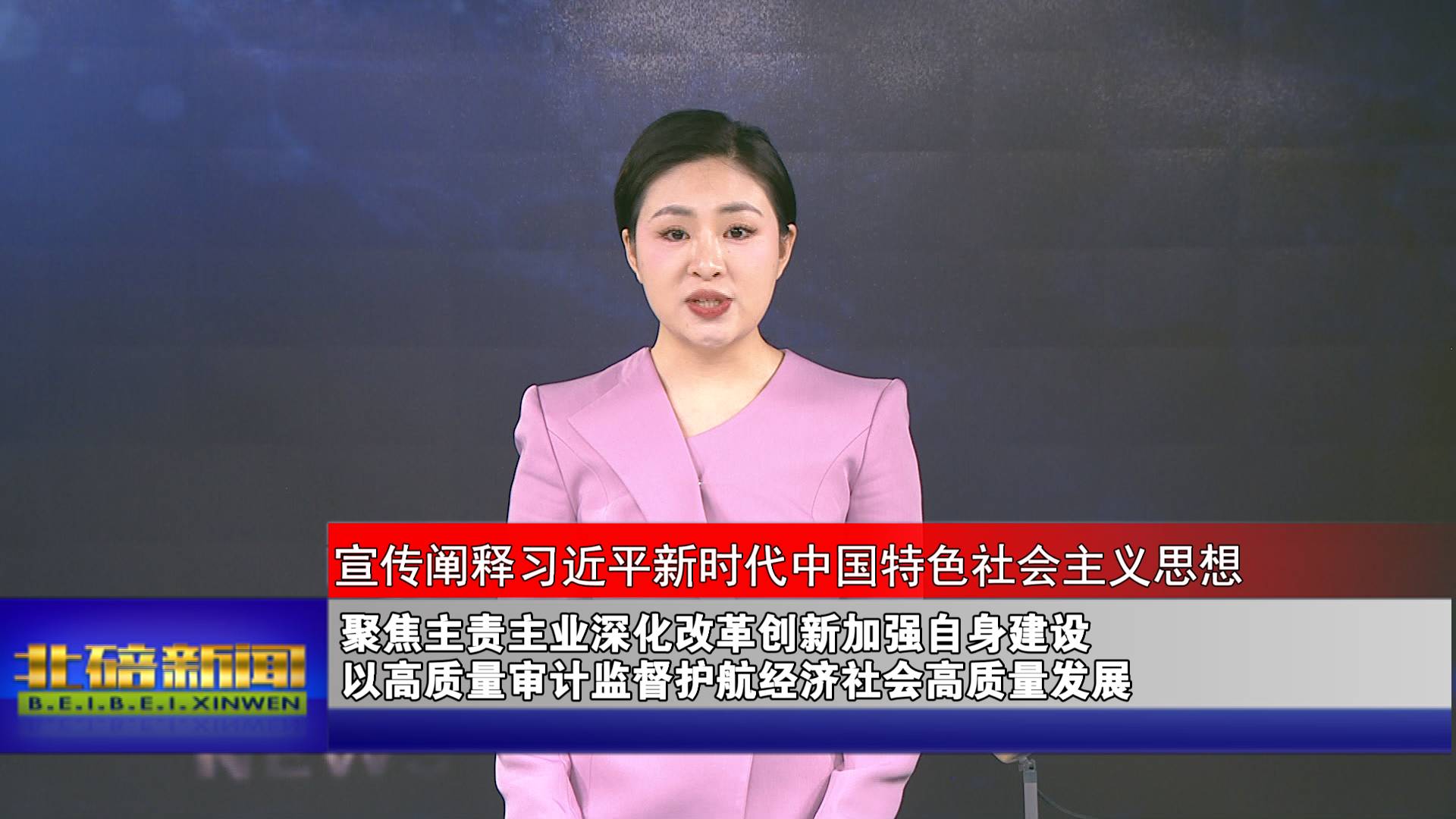 聚焦主责主业深化改革创新加强自身建设 以高质量审计监督护航经济社会高质量发展