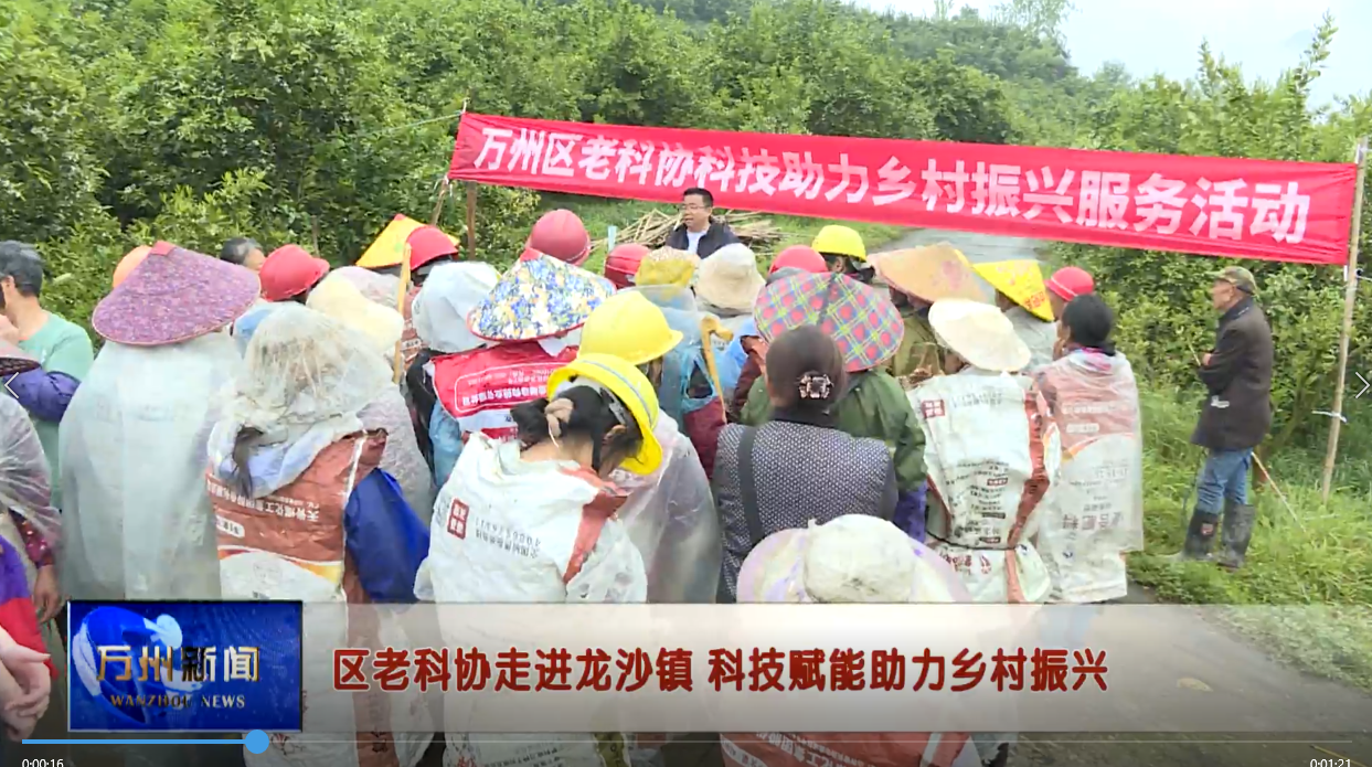 区老科协走进龙沙镇 科技赋能助力乡村振兴