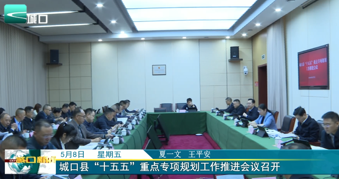 
城口县“十五五”重点专项规划工作推进会议召开