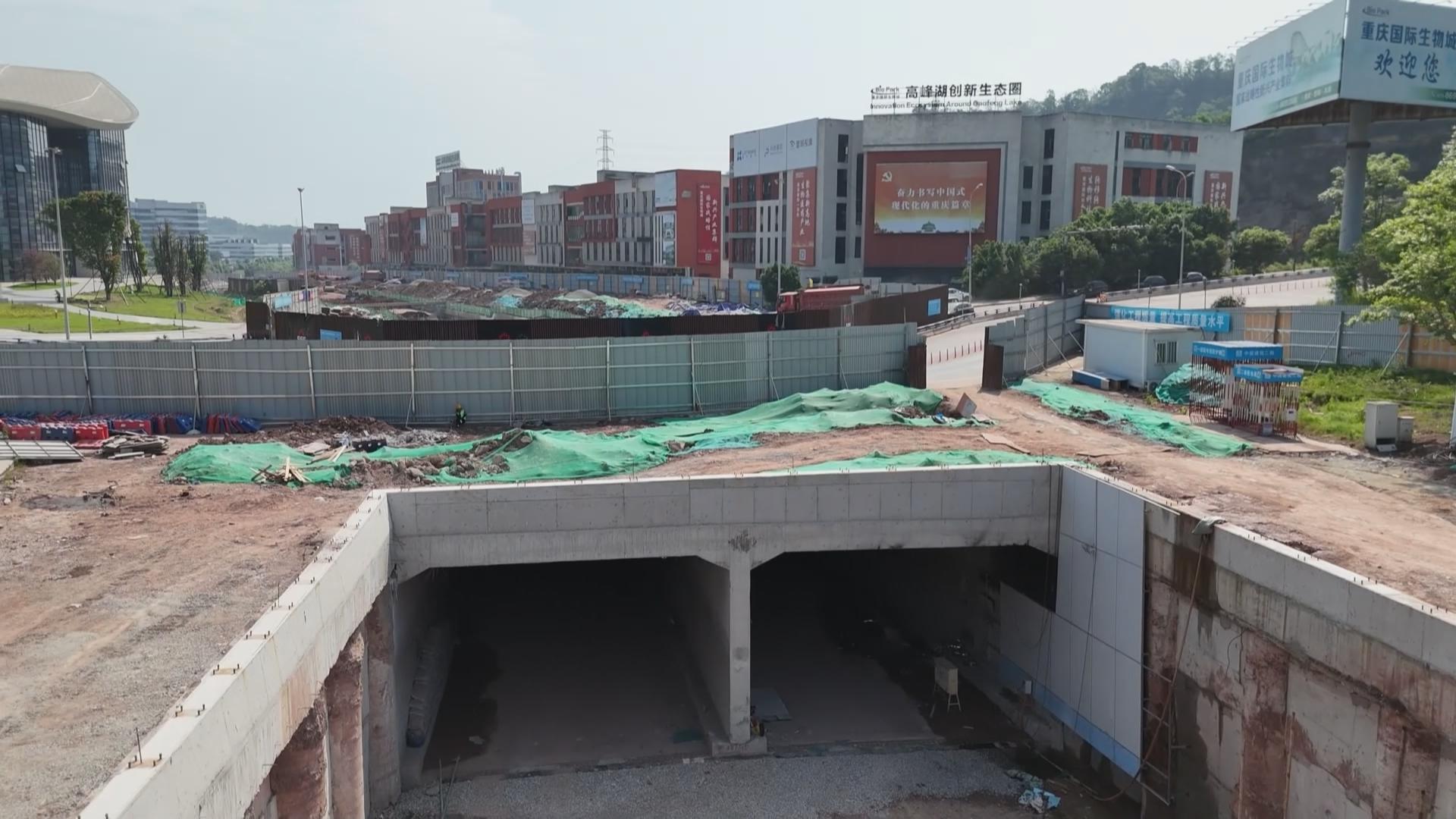 南涪路节点项目主体完工 进入攻坚收尾阶段