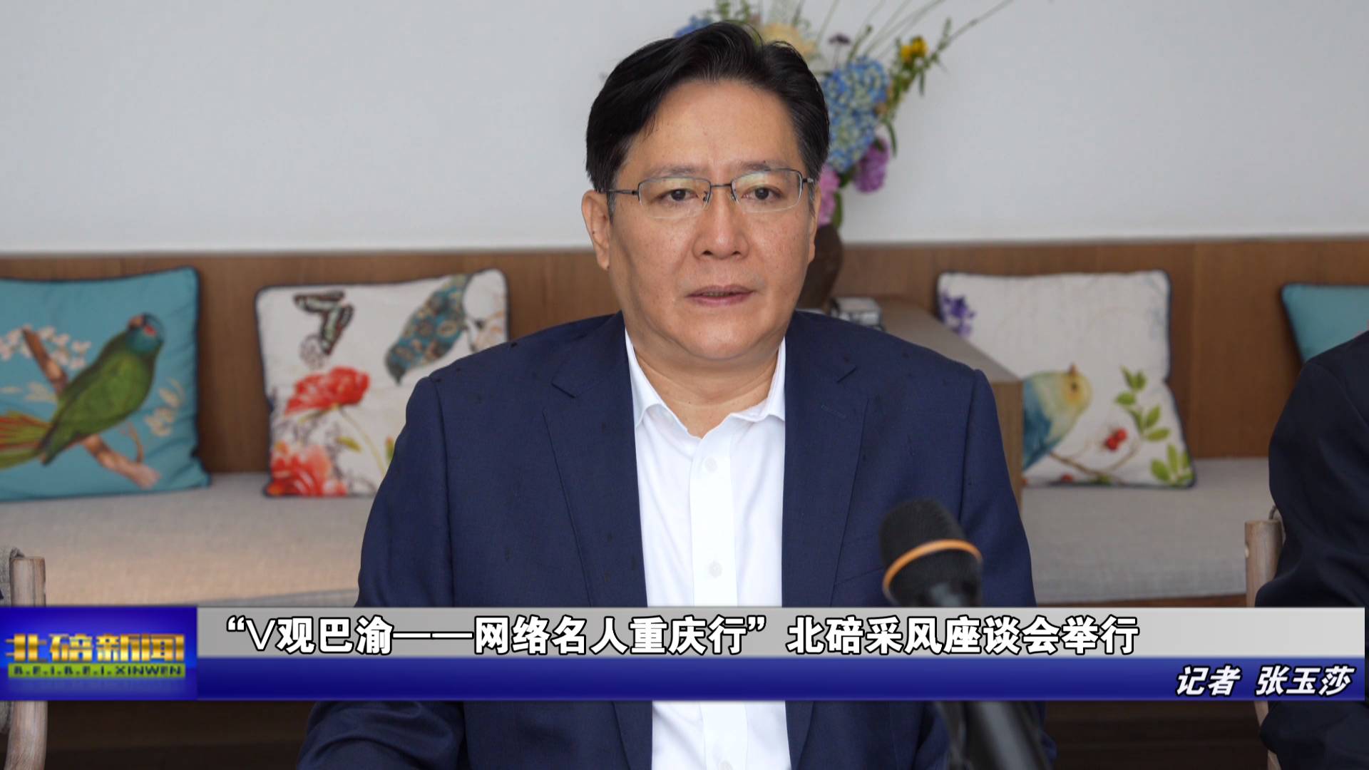 “V观巴渝——网络名人重庆行” 北碚采风座谈会举行
