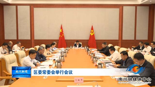 区委常委会举行会议