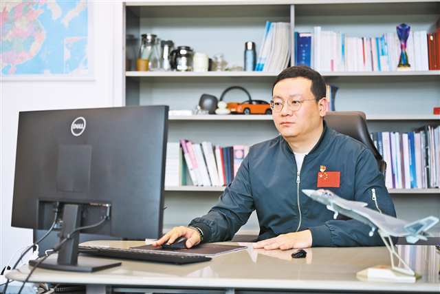 哈工大重庆研究院副院长、金牌技术经理人骆佳。记者 解小溪 摄/视觉重庆