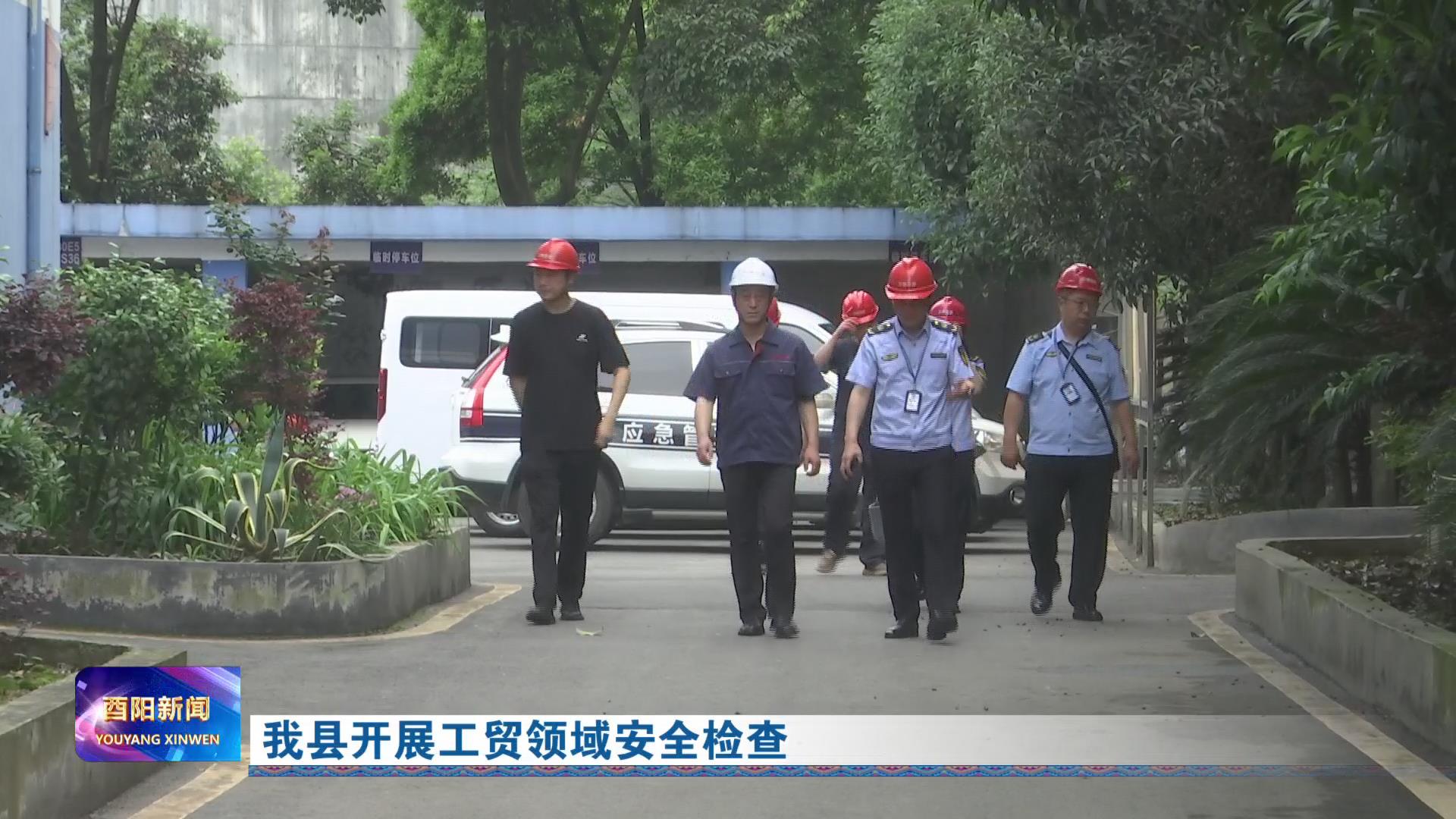 我县开展工贸领域安全检查