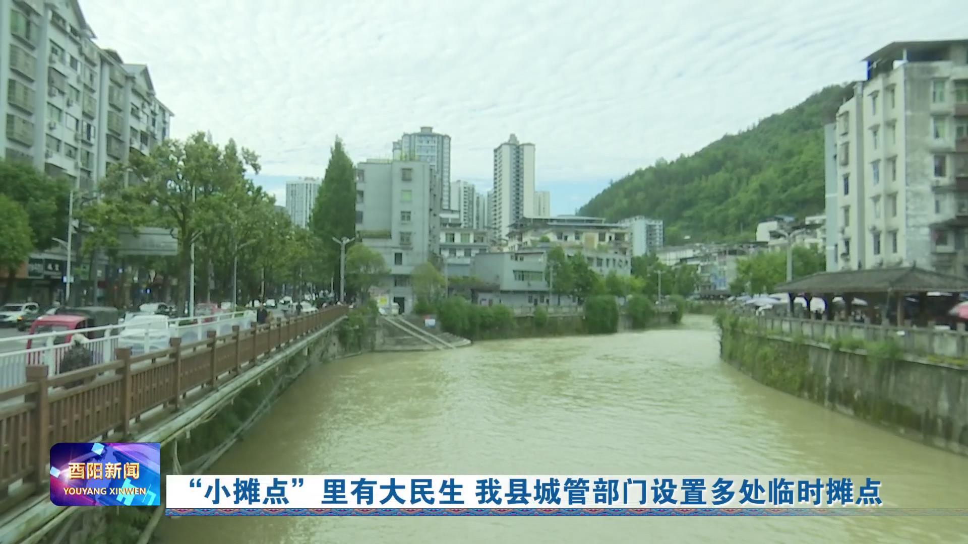 “小摊点”里有大民生 我县城管部门设置多处临时摊点