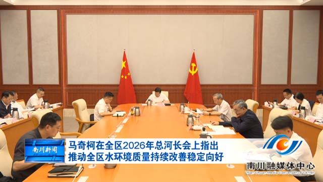 马奇柯在全区2026年总河长会上指出 推动全区水环境质量持续改善稳定向好