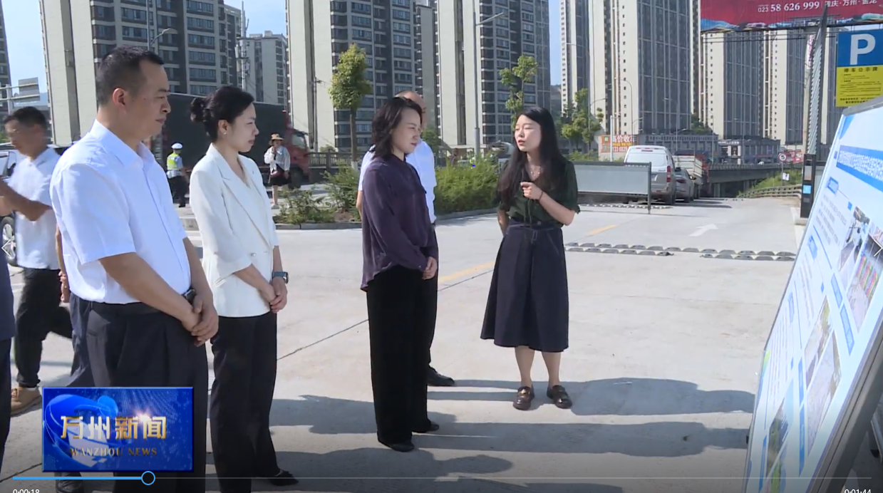 区人大常委会调研区级民生实事推进工作 王频参加